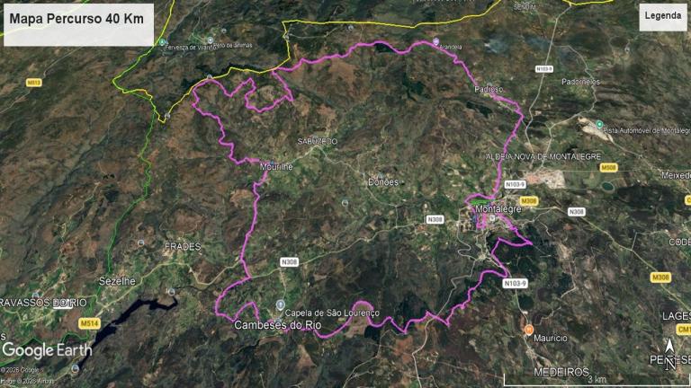 4 Mapa 40Km
