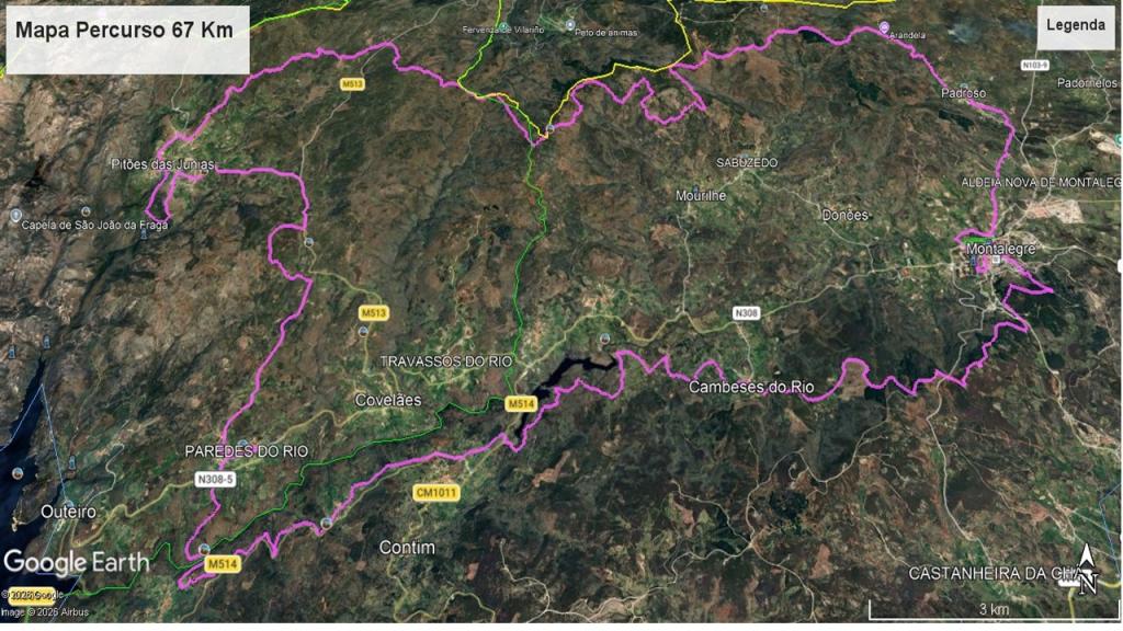 7 Mapa 67Km