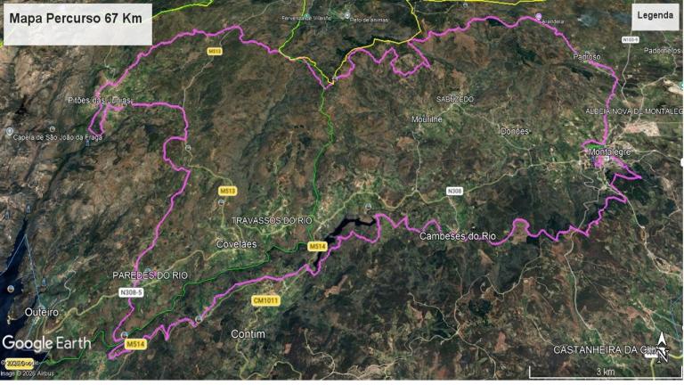 7 Mapa 67Km